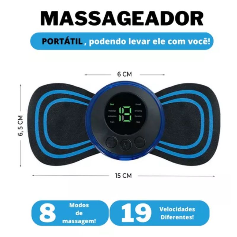 TotalRelief Kit - Tapete + Massageador EMS