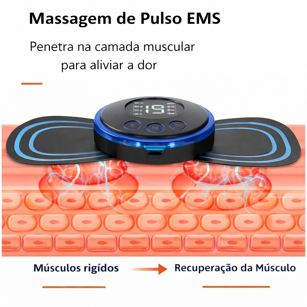 PocketTherapy - Massageador Portátil EMS